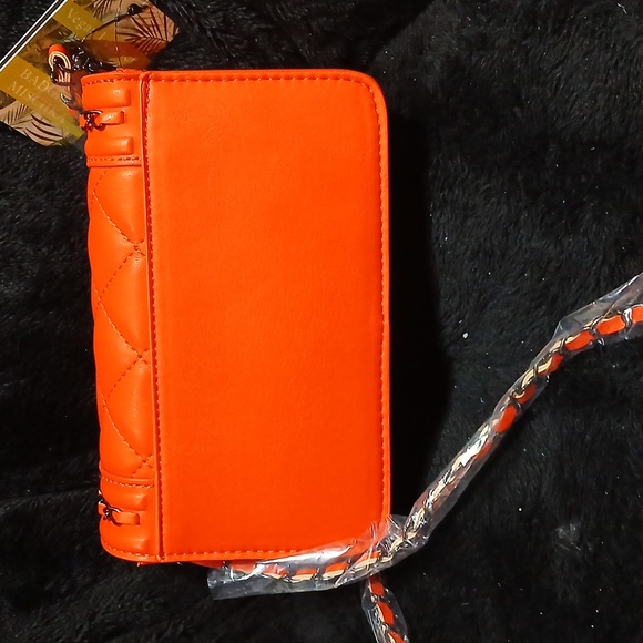 NWT Badgley Mischka orange crossbody - Picture 8 of 8